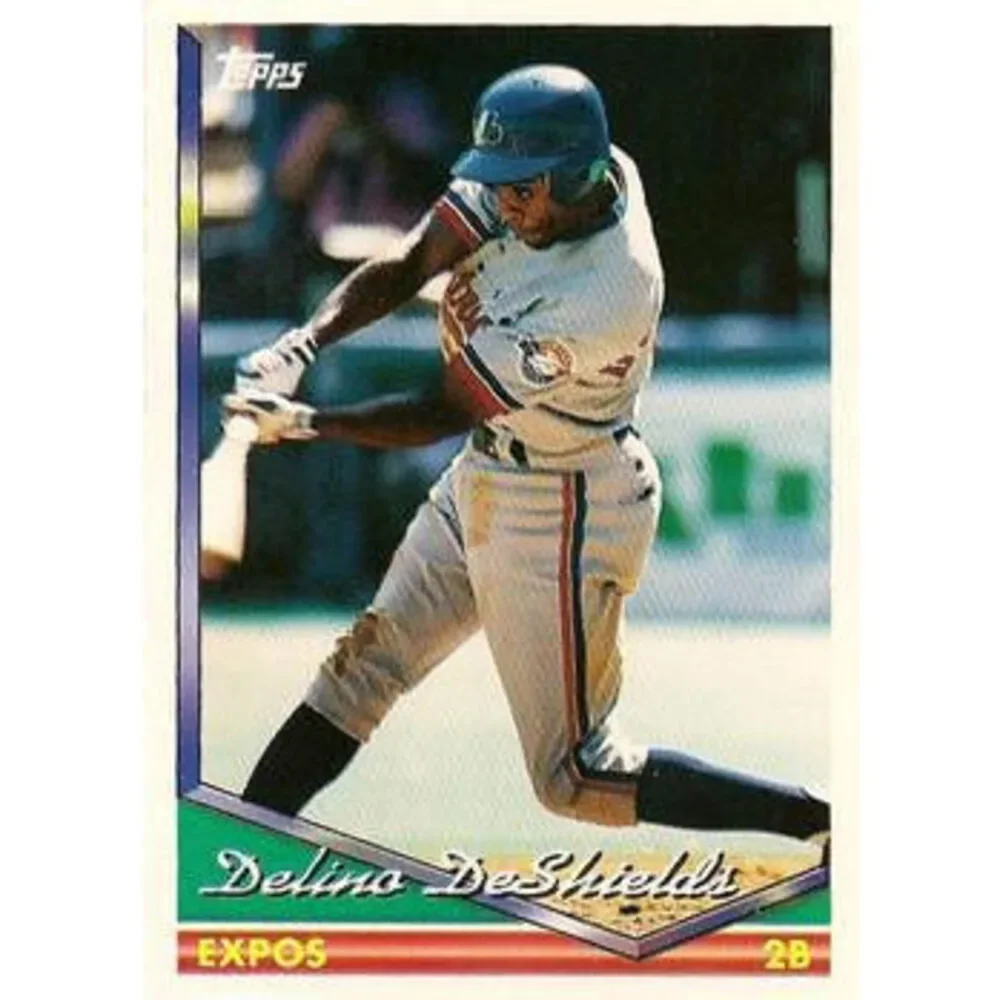 1994 Topps Delino DeShields # 109 Montreal Expos